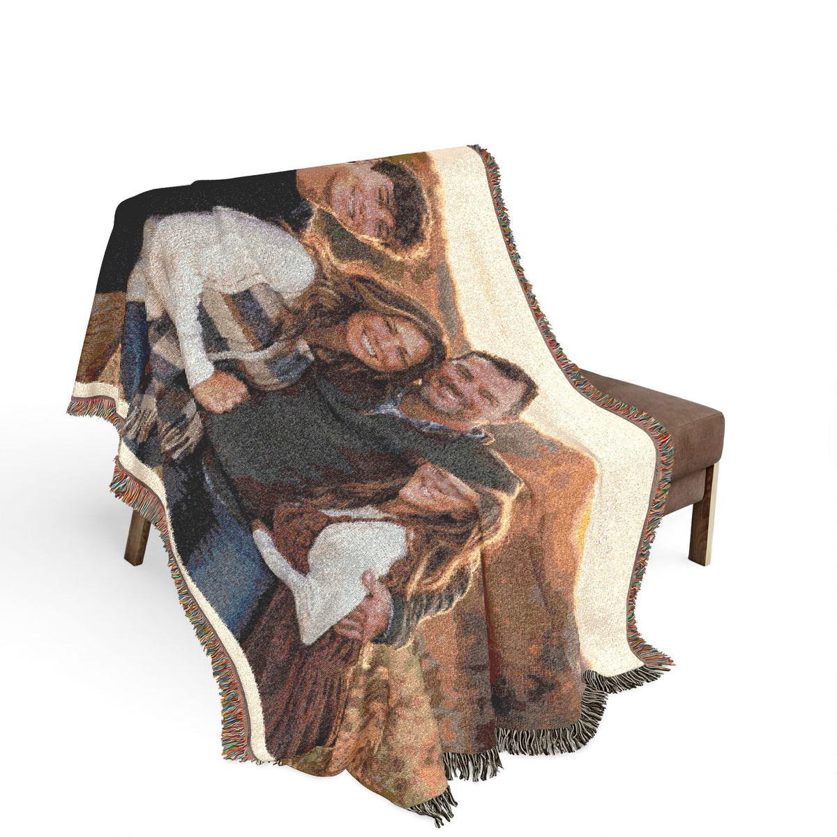 Personalized Photo Woven Blanket