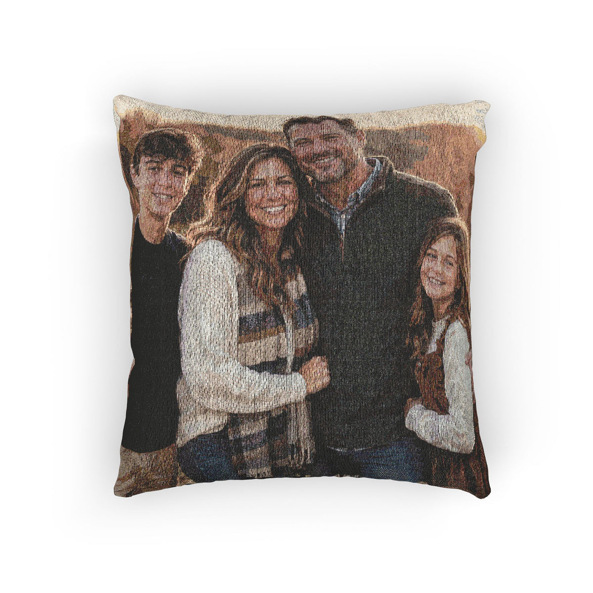 Personalized Photo Woven Pillow