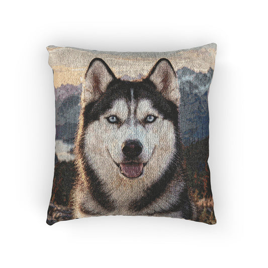 Personalized Pet Photo Woven Pillow
